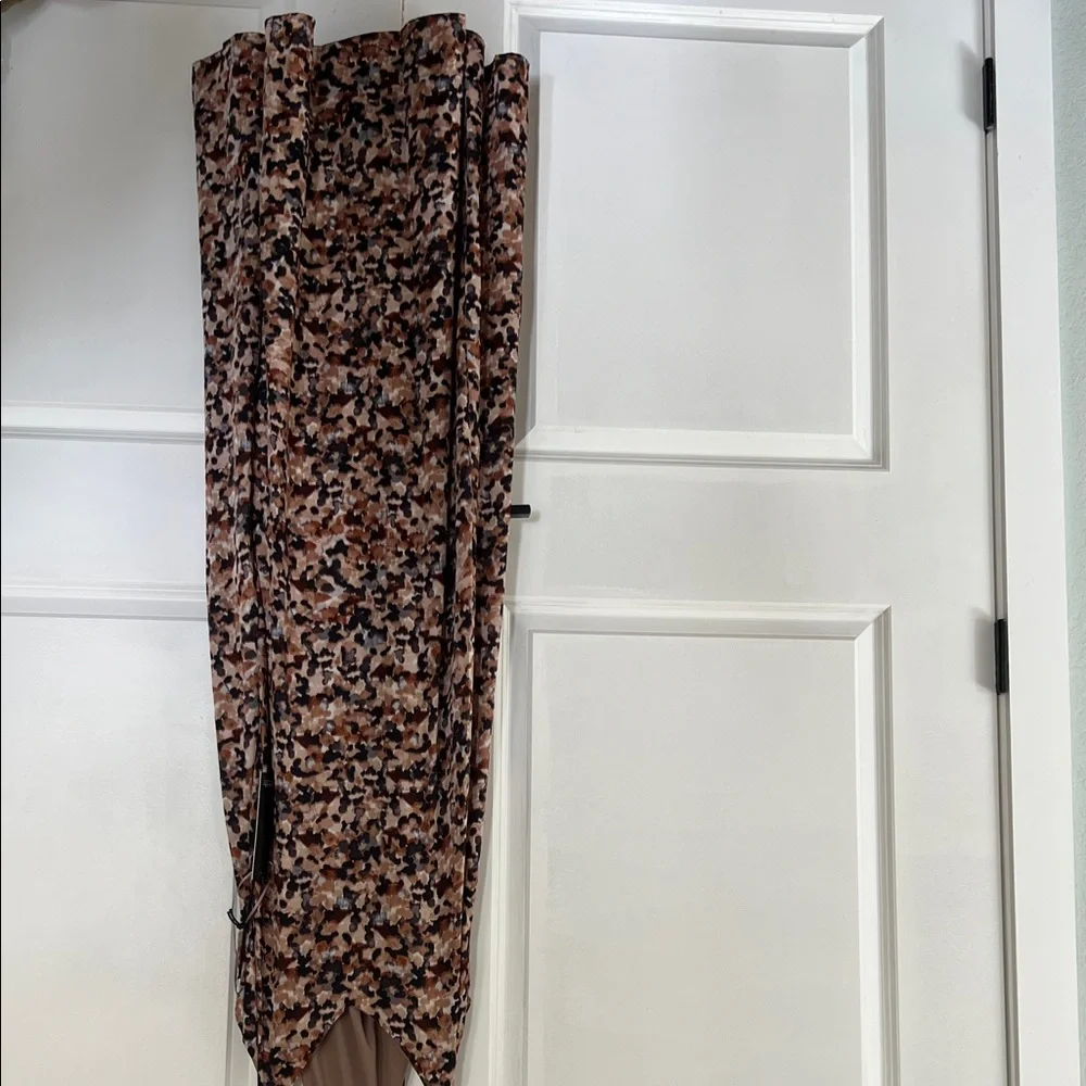 Nicole Miller Brown and Black Maxi Dress - Picture 2 of 3